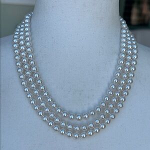 Vintage Sarah Coventry faux pearl necklace